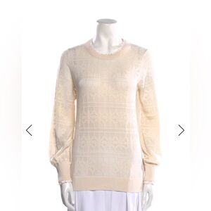 Burberry cashmere blend top